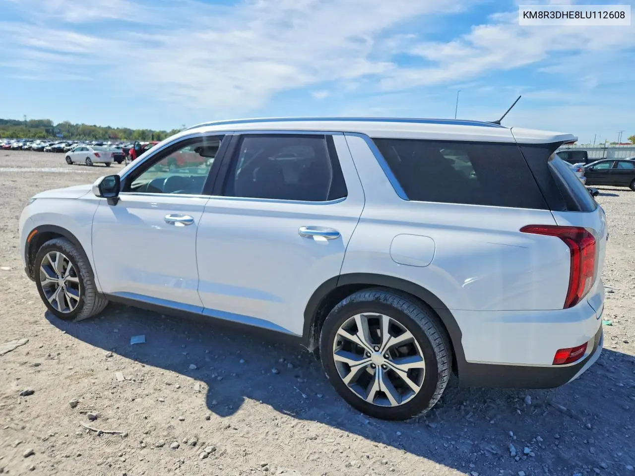 2020 HYUNDAI PALISADE VIN KM8R3DHE8LU112608 — фото 2