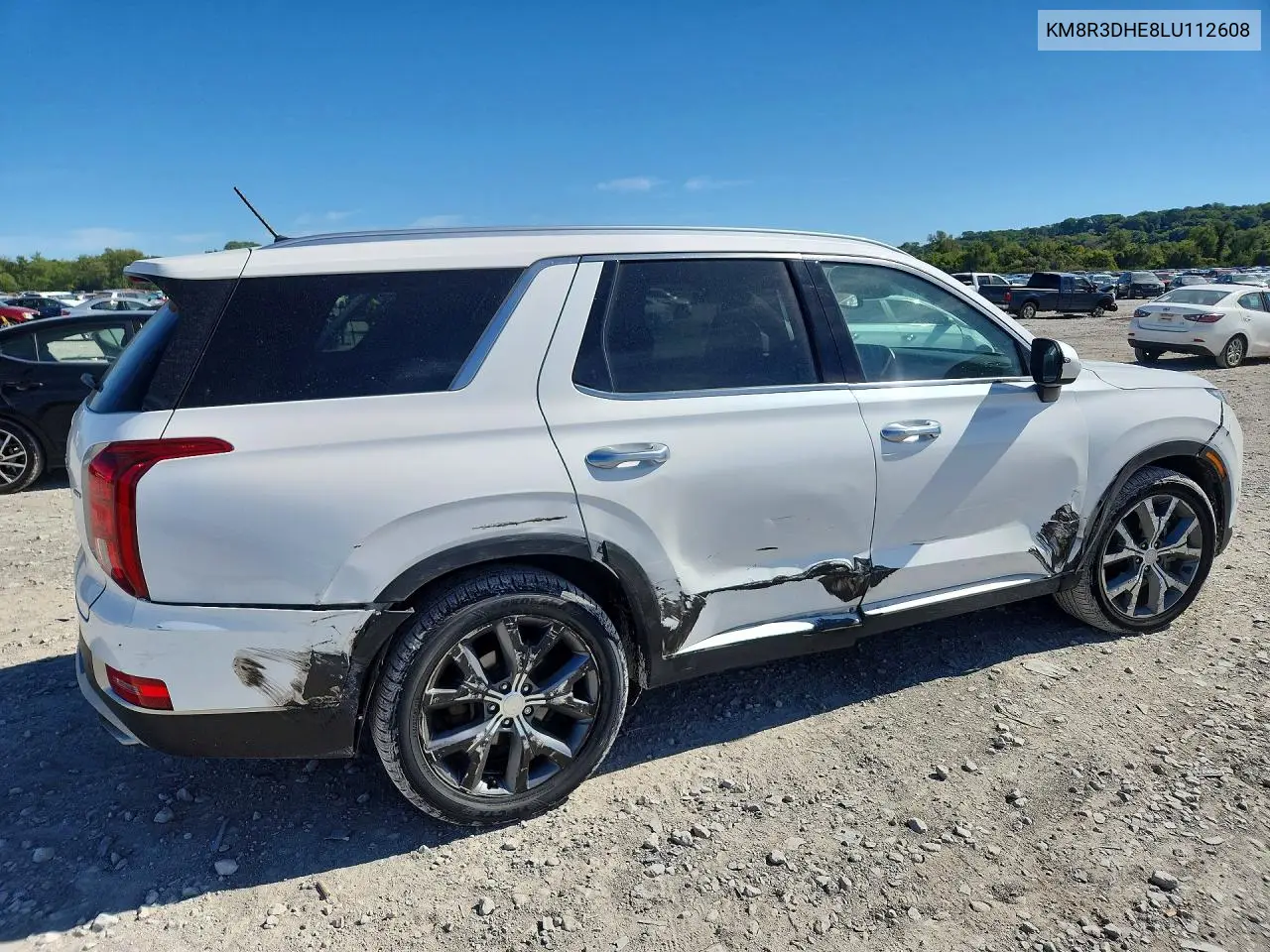 2020 HYUNDAI PALISADE VIN KM8R3DHE8LU112608 — фото 3