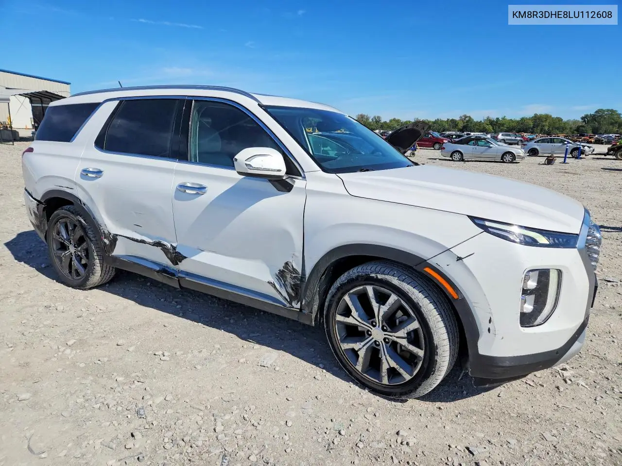2020 HYUNDAI PALISADE VIN KM8R3DHE8LU112608 — фото 4