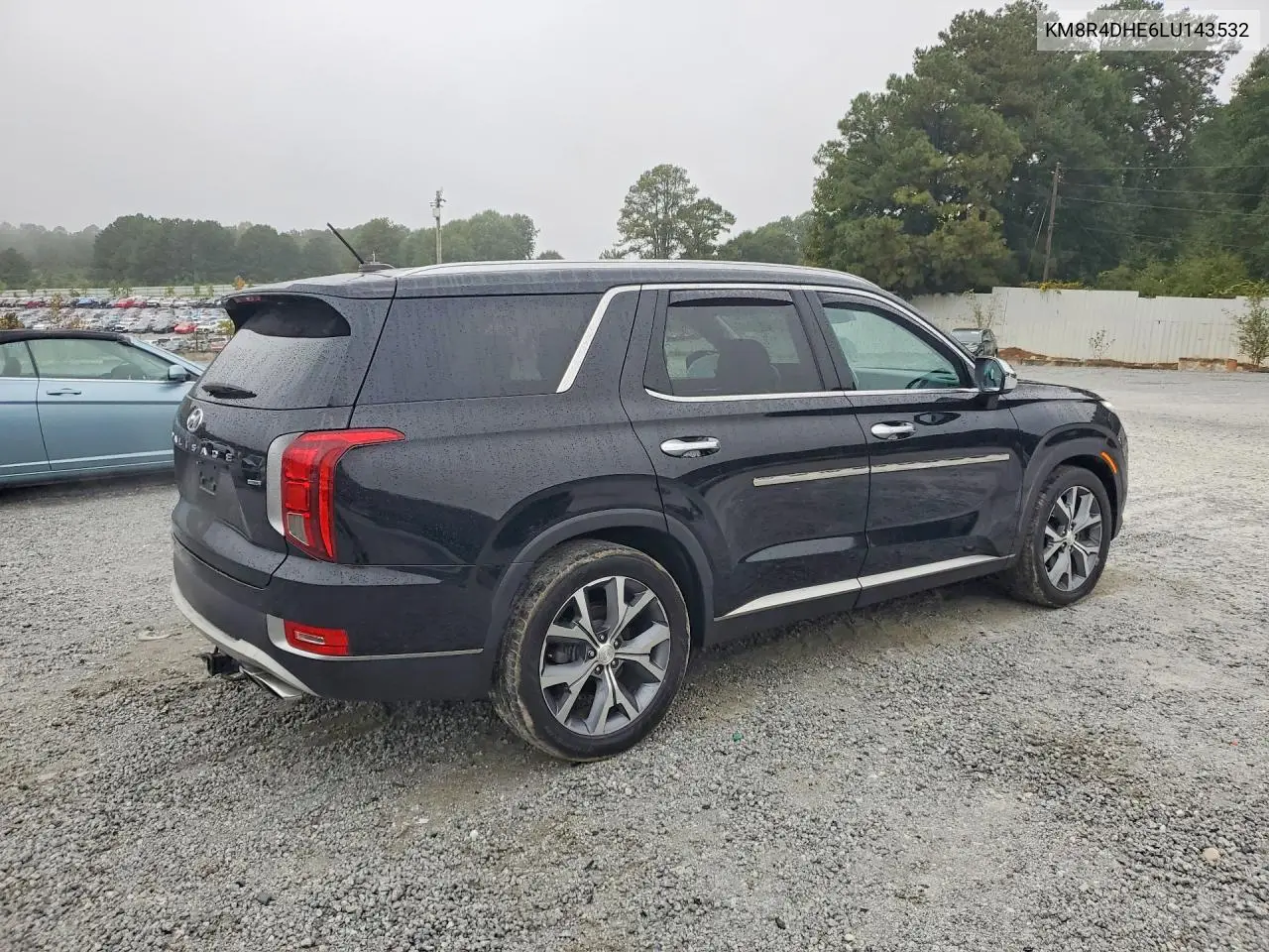 2020 HYUNDAI PALISADE VIN KM8R4DHE6LU143532 — фото 3