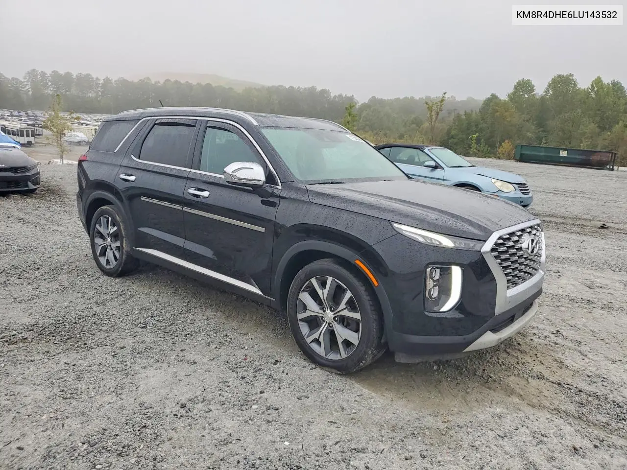 2020 HYUNDAI PALISADE VIN KM8R4DHE6LU143532 — фото 4