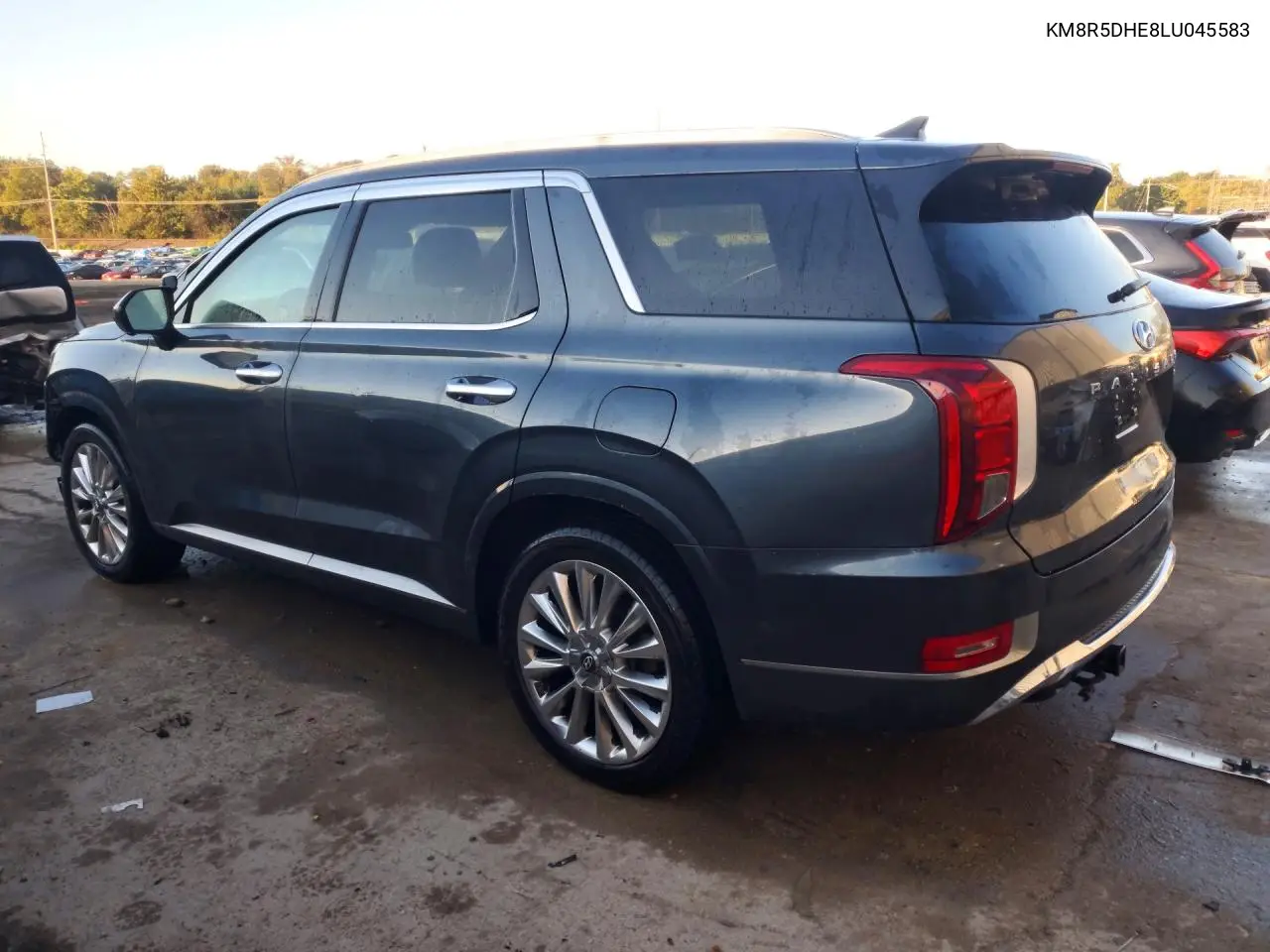 2020 HYUNDAI PALISADE VIN KM8R5DHE8LU045583 — фото 2