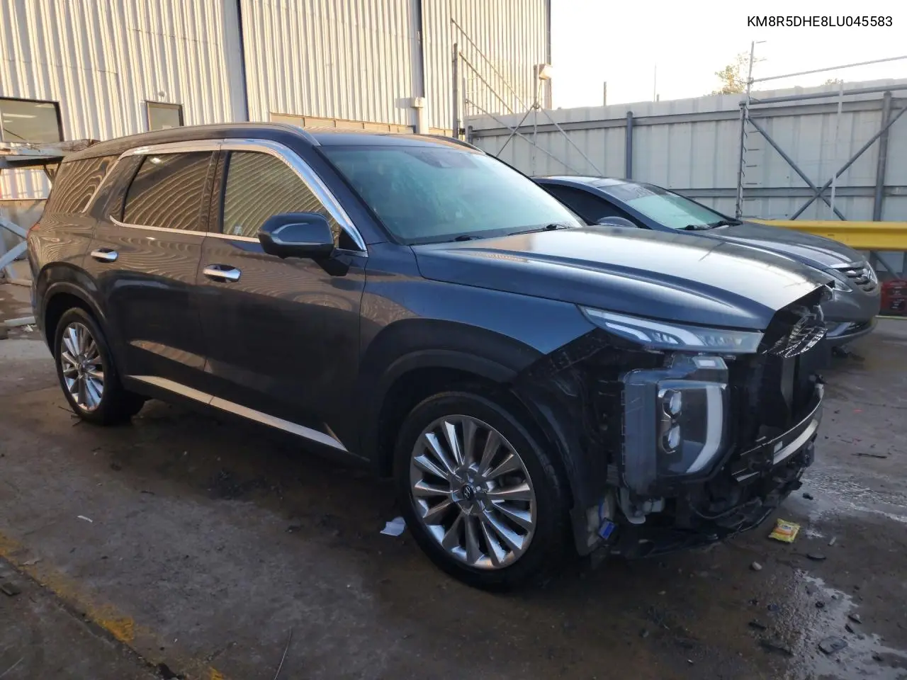 2020 HYUNDAI PALISADE VIN KM8R5DHE8LU045583 — фото 4