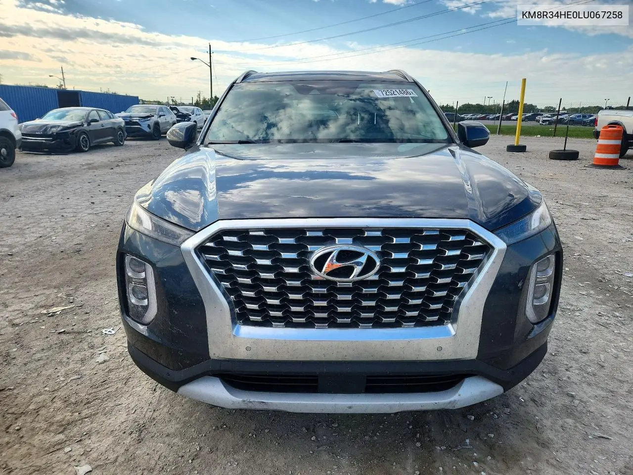 2020 HYUNDAI PALISADE VIN KM8R34HE0LU067258 — фото 5