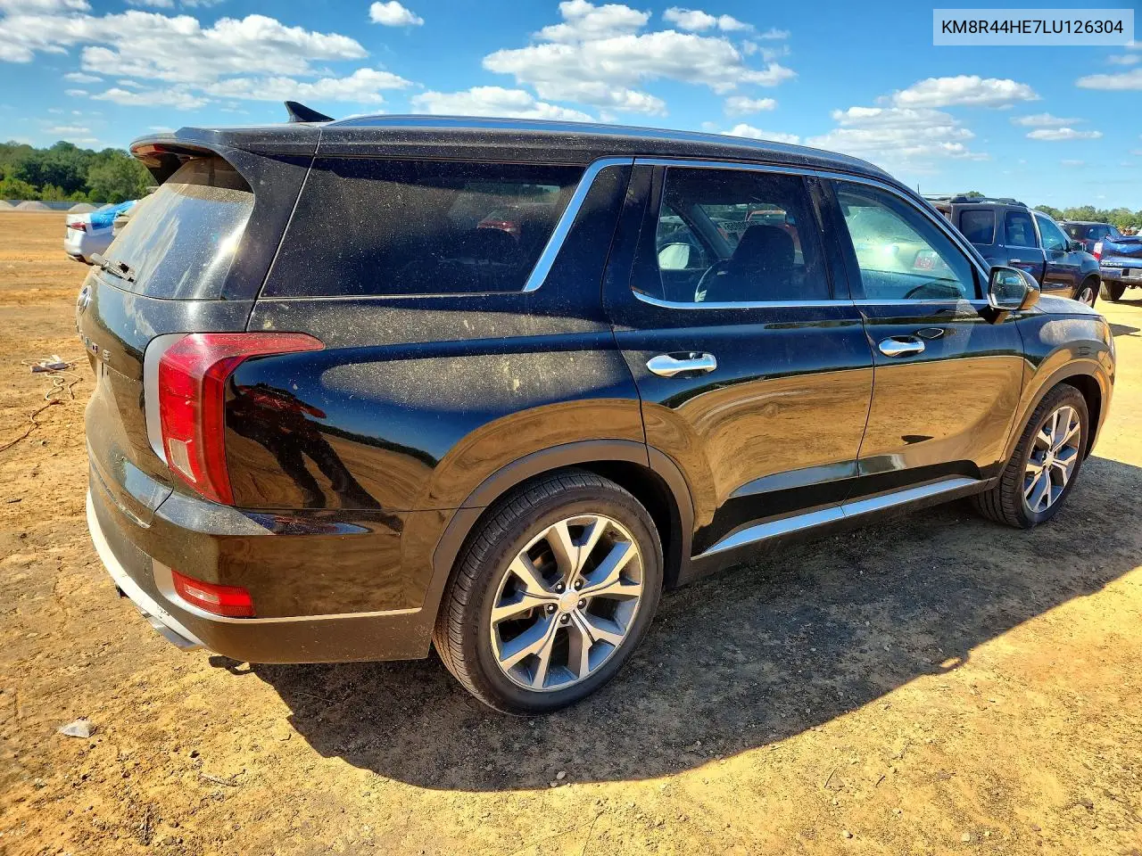2020 HYUNDAI PALISADE VIN KM8R44HE7LU126304 — фото 3