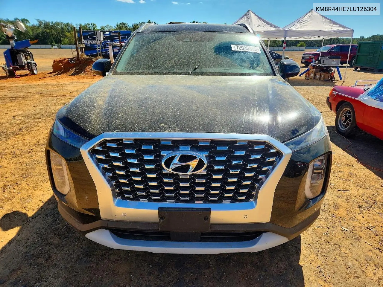 2020 HYUNDAI PALISADE VIN KM8R44HE7LU126304 — фото 5