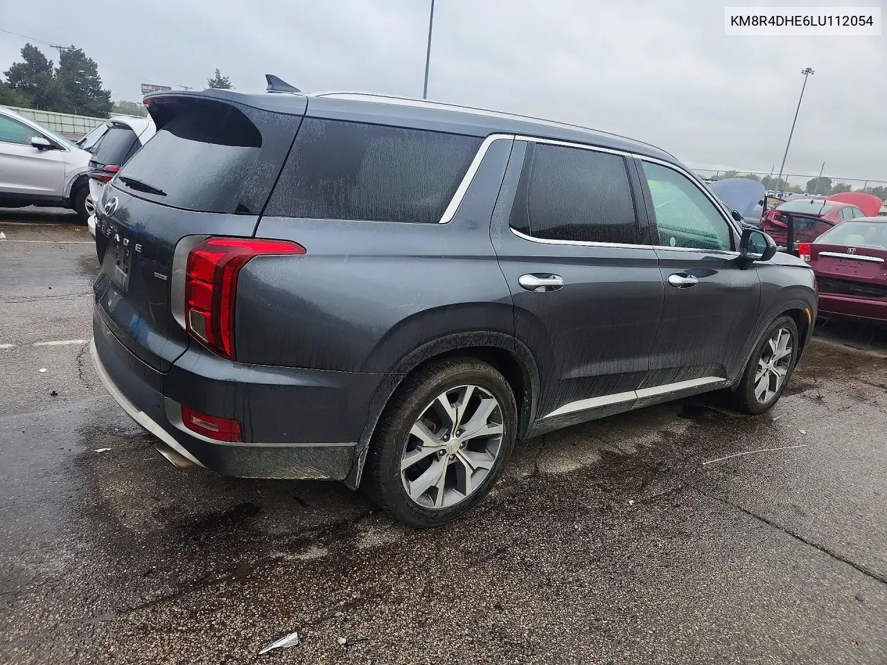 2020 HYUNDAI PALISADE VIN KM8R4DHE6LU112054 — фото 3