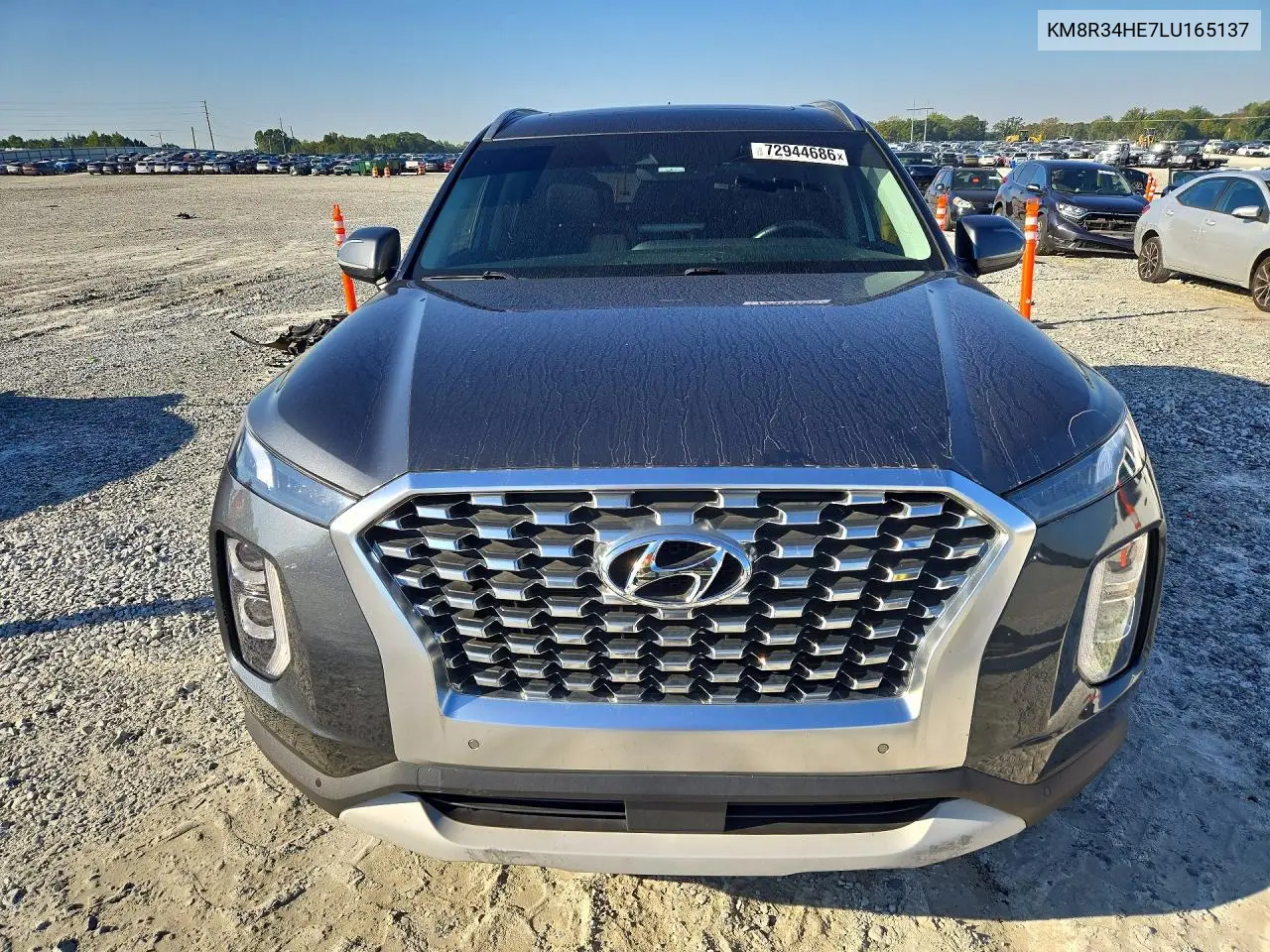 2020 HYUNDAI PALISADE VIN KM8R34HE7LU165137 — фото 5