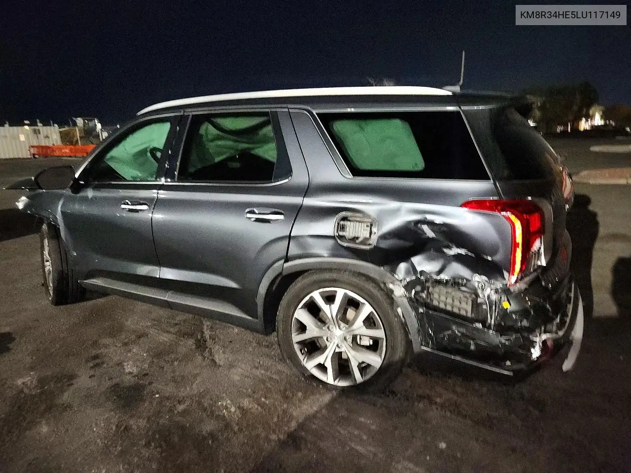 2020 HYUNDAI PALISADE VIN KM8R34HE5LU117149 — фото 2