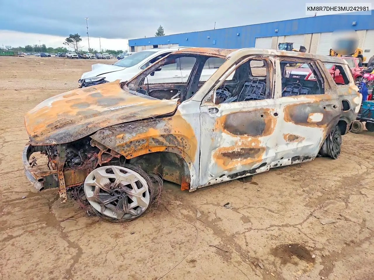 HYUNDAI PALISADE 2021, VIN KM8R7DHE3MU242981