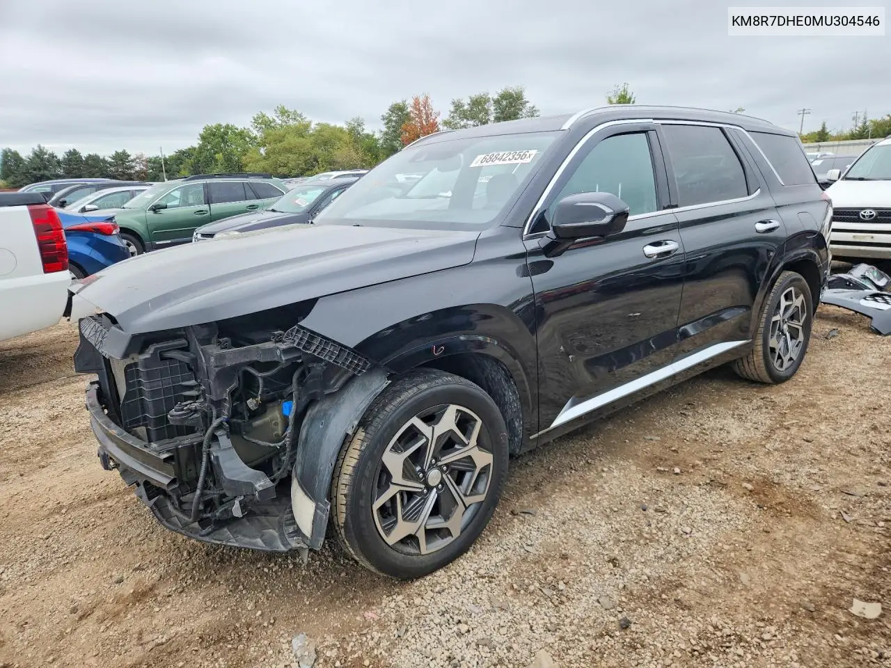 HYUNDAI PALISADE 2021, VIN KM8R7DHE0MU304546
