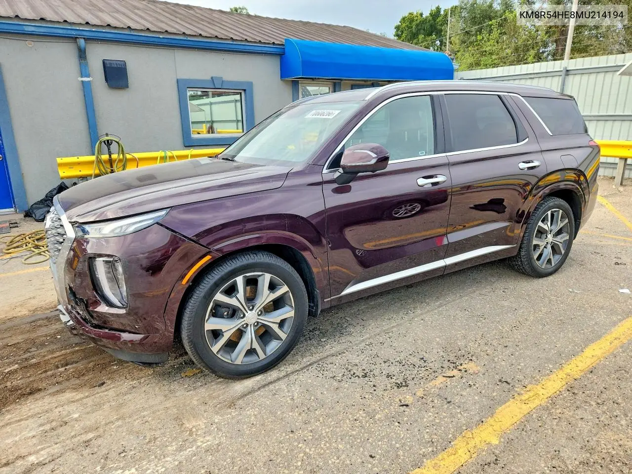 HYUNDAI PALISADE 2021, VIN KM8R54HE8MU214194