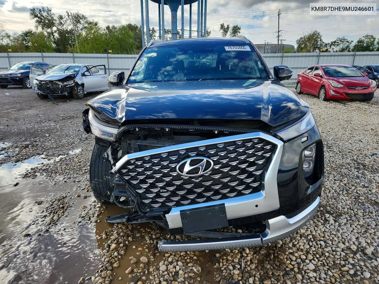 2021 HYUNDAI PALISADE VIN KM8R7DHE9MU246601 — фото 5