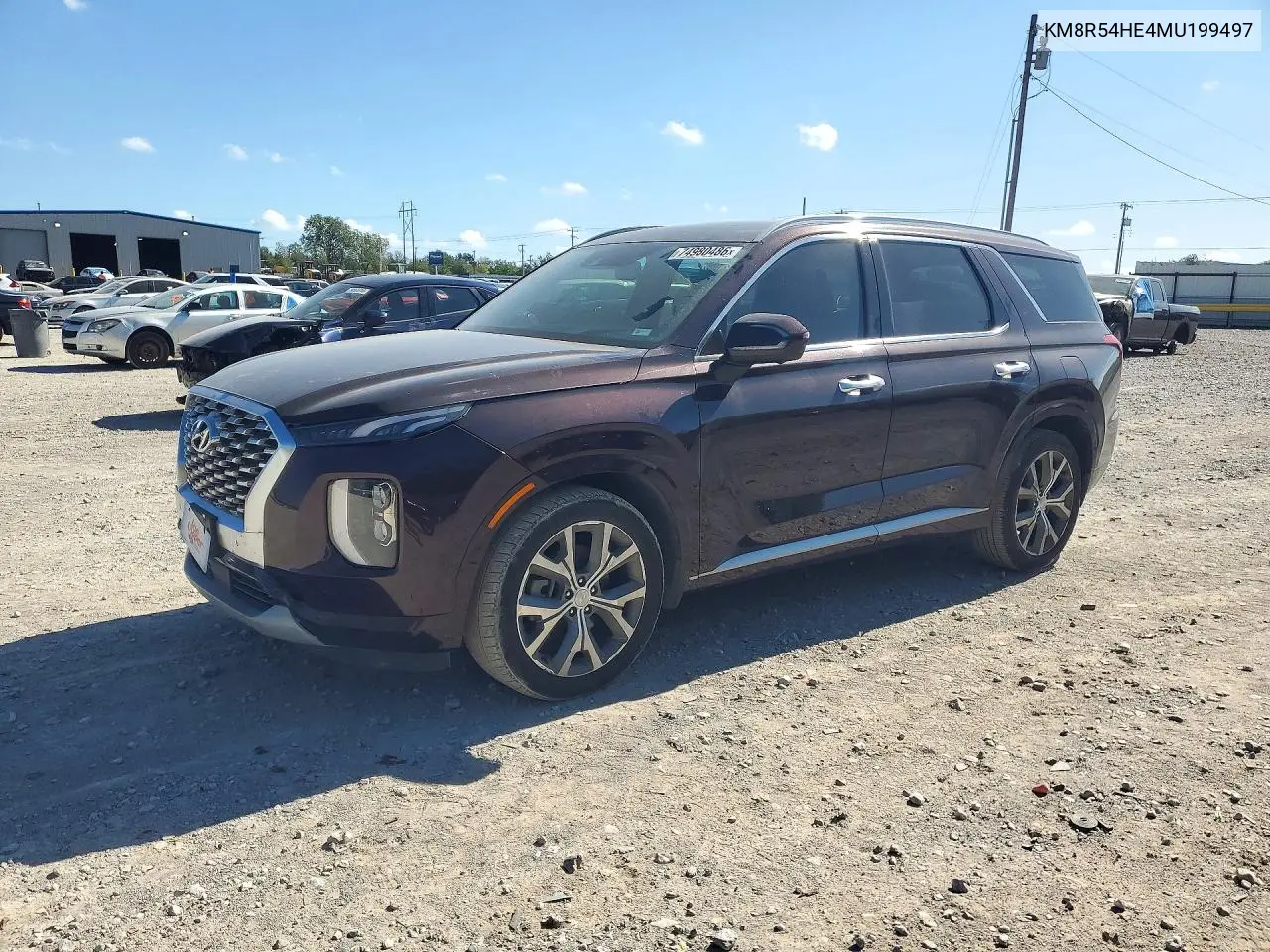 HYUNDAI PALISADE 2021, VIN KM8R54HE4MU199497