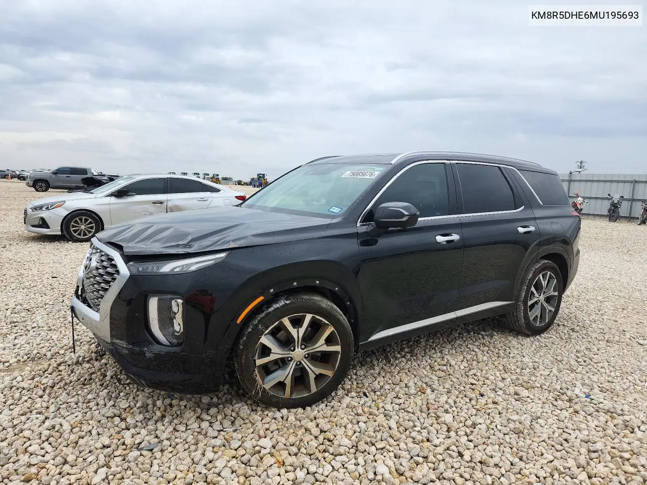 HYUNDAI PALISADE 2021, VIN KM8R5DHE6MU195693