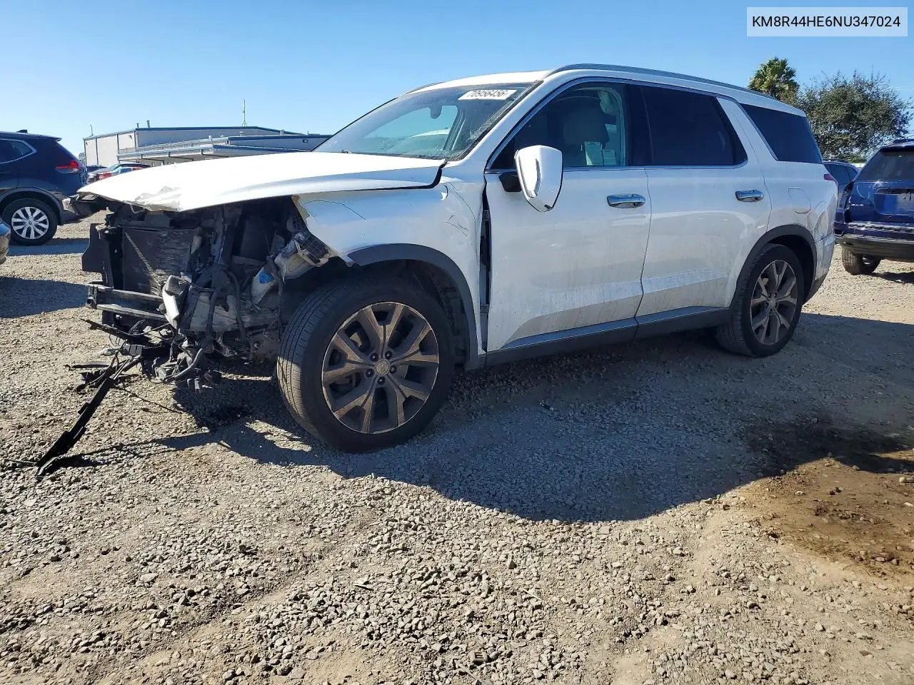 HYUNDAI PALISADE 2022, VIN KM8R44HE6NU347024