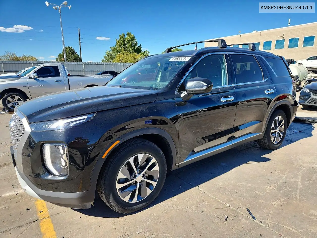 HYUNDAI PALISADE 2022, VIN KM8R2DHE8NU440701