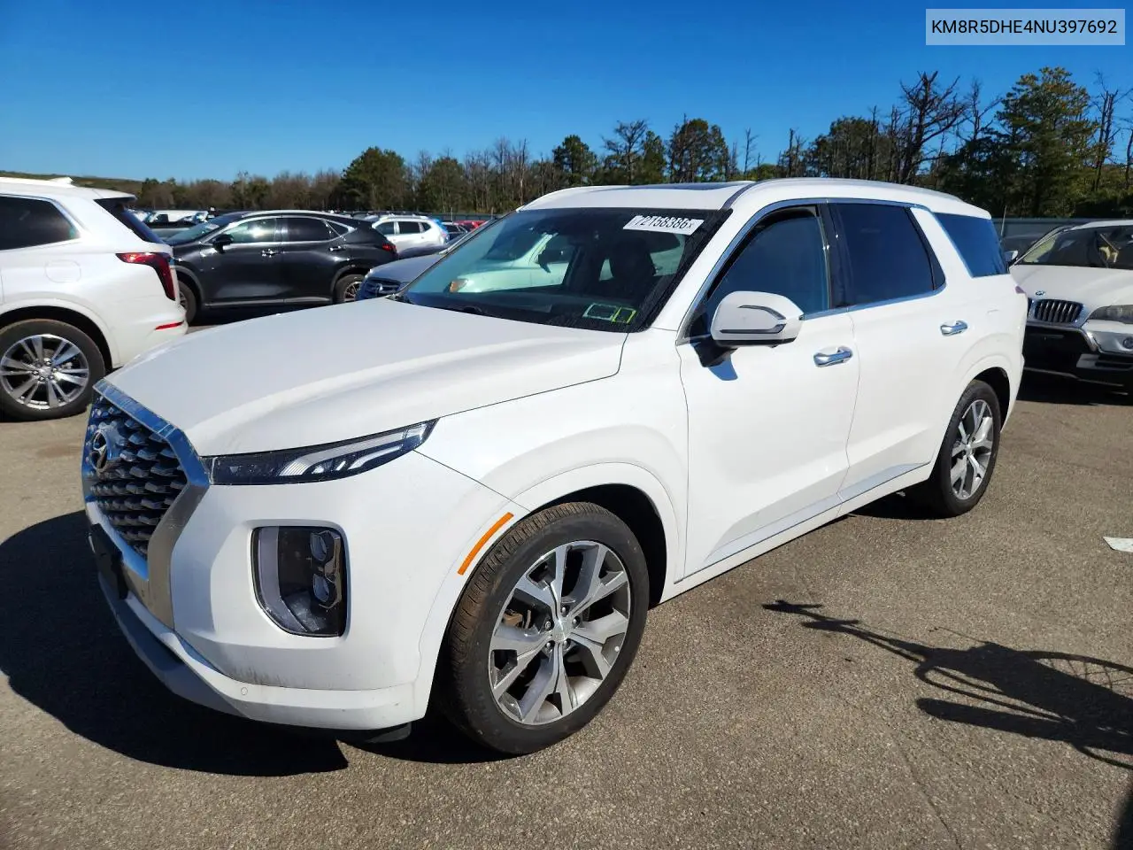 HYUNDAI PALISADE 2022, VIN KM8R5DHE4NU397692