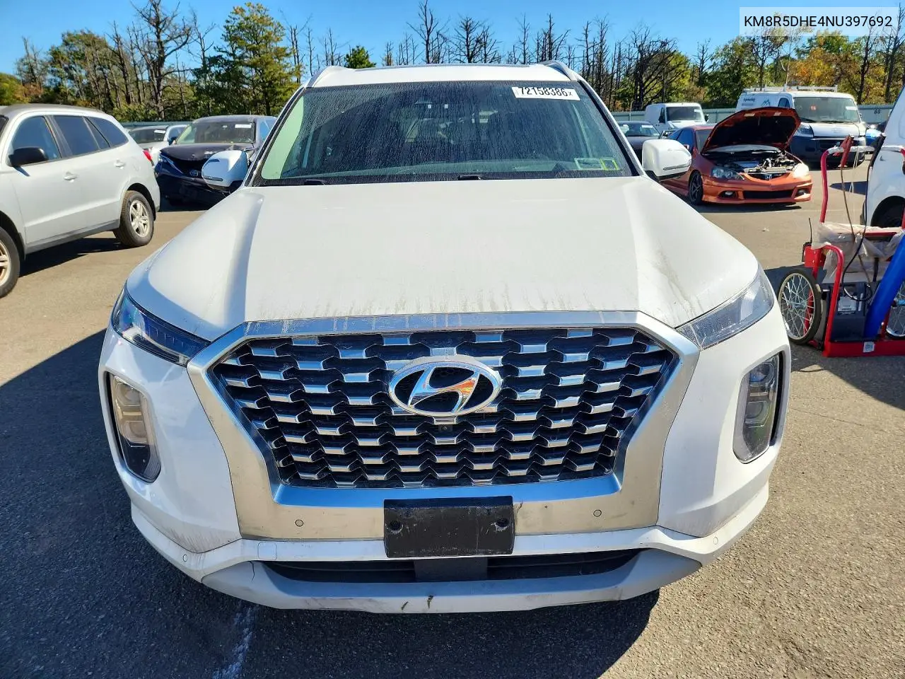 2022 HYUNDAI PALISADE VIN KM8R5DHE4NU397692 — фото 5