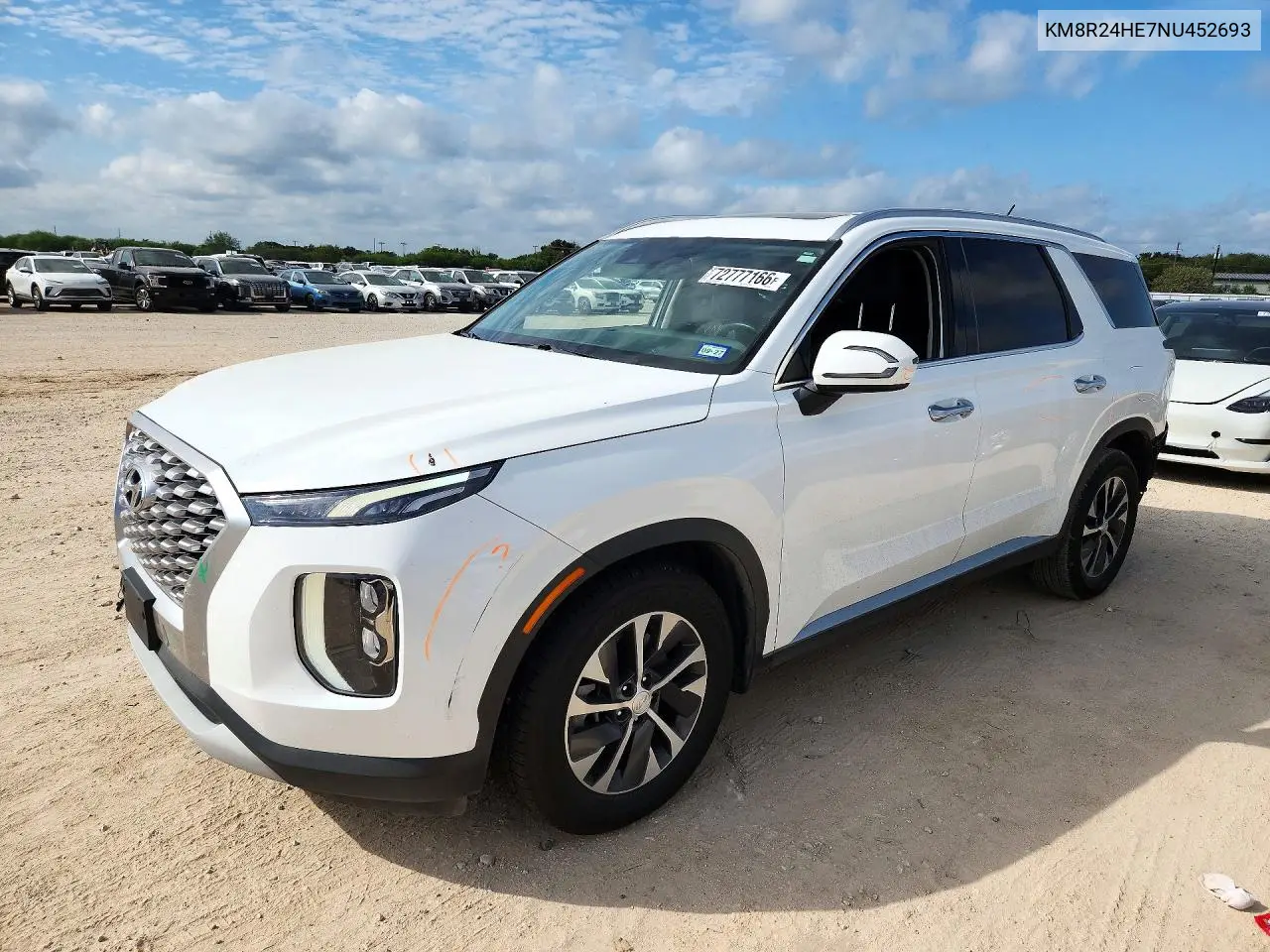 HYUNDAI PALISADE 2022, VIN KM8R24HE7NU452693