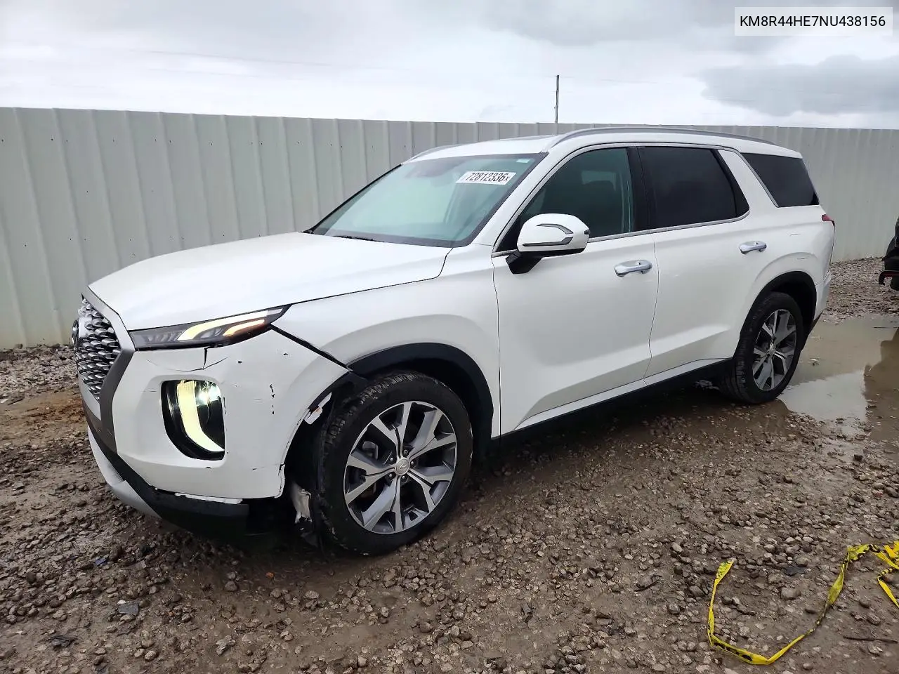 HYUNDAI PALISADE 2022, VIN KM8R44HE7NU438156