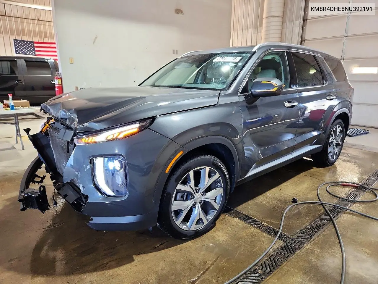 HYUNDAI PALISADE 2022, VIN KM8R4DHE8NU392191