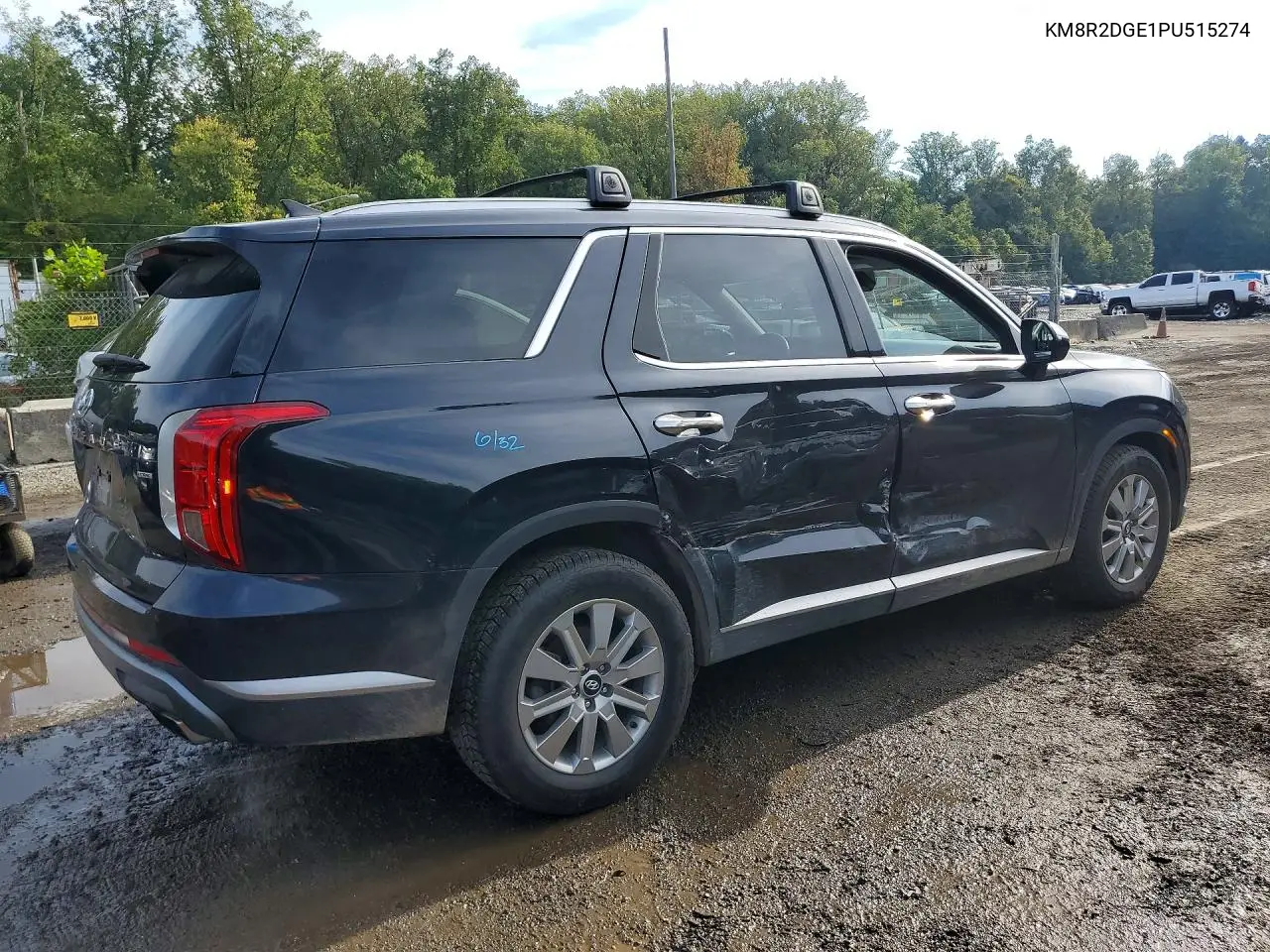 2023 HYUNDAI PALISADE VIN KM8R2DGE1PU515274 — фото 3