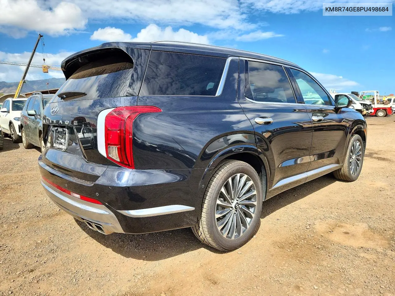 2023 HYUNDAI PALISADE VIN KM8R74GE8PU498684 — фото 3