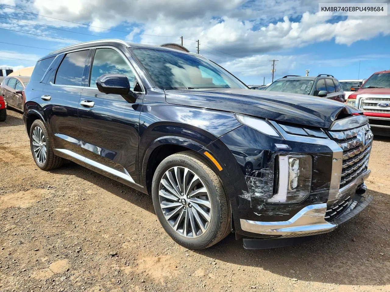 2023 HYUNDAI PALISADE VIN KM8R74GE8PU498684 — фото 4