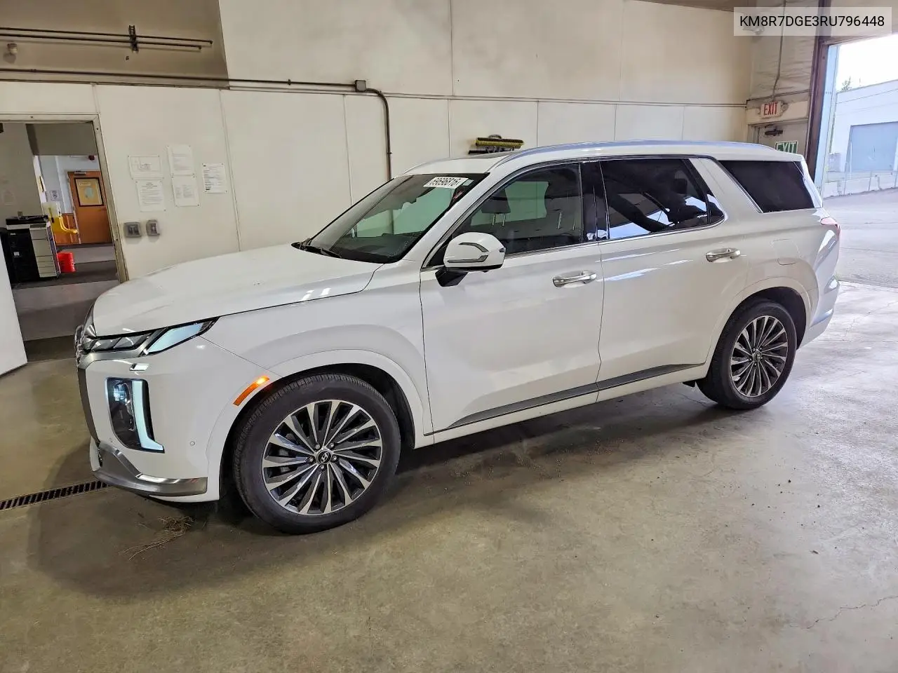 HYUNDAI PALISADE 2024, VIN KM8R7DGE3RU796448