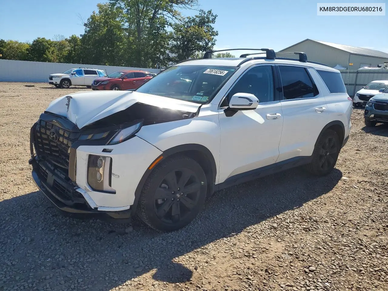 HYUNDAI PALISADE 2024, VIN KM8R3DGE0RU680216