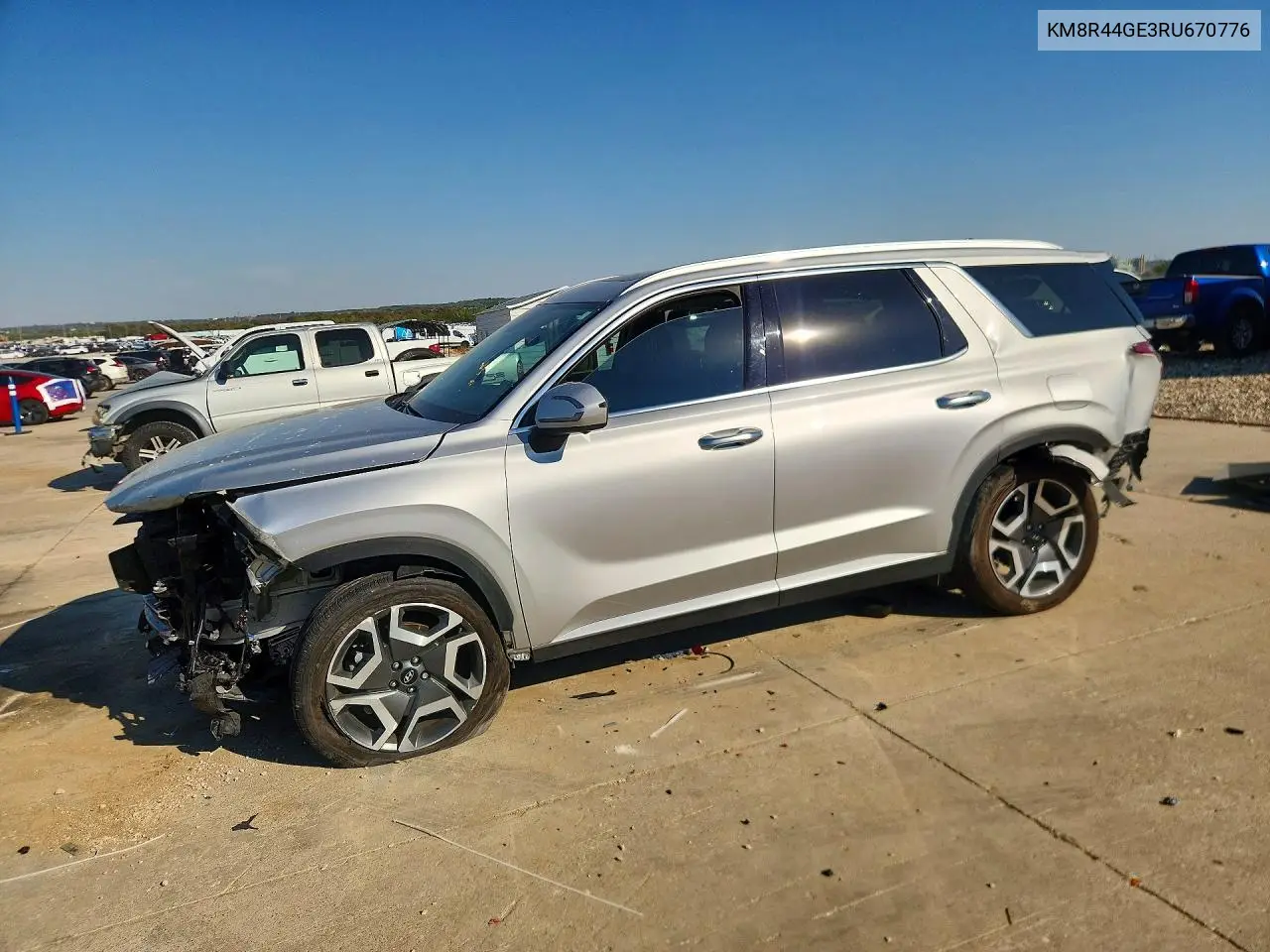 HYUNDAI PALISADE 2024, VIN KM8R44GE3RU670776