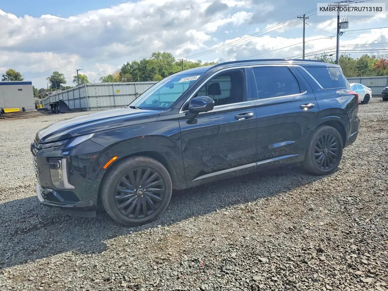 HYUNDAI PALISADE 2024, VIN KM8R7DGE7RU713183