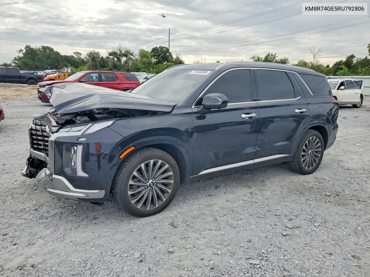 HYUNDAI PALISADE 2024, VIN KM8R74GE5RU792806