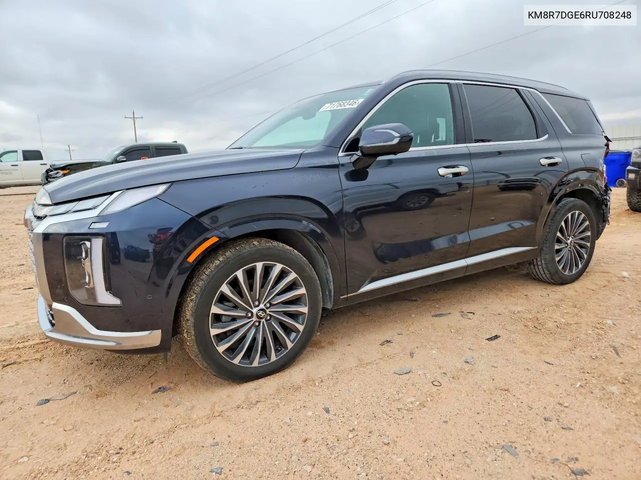 HYUNDAI PALISADE 2024, VIN KM8R7DGE6RU708248