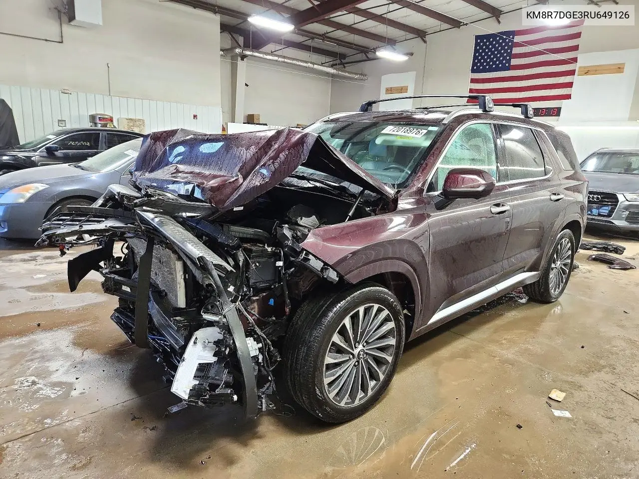 HYUNDAI PALISADE 2024, VIN KM8R7DGE3RU649126