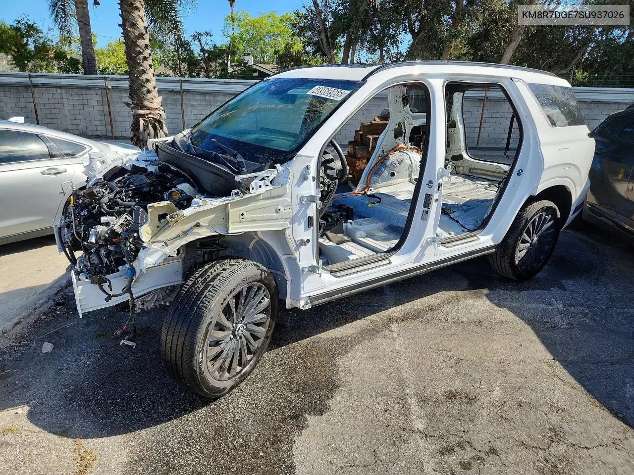 HYUNDAI PALISADE 2025, VIN KM8R7DGE7SU937026