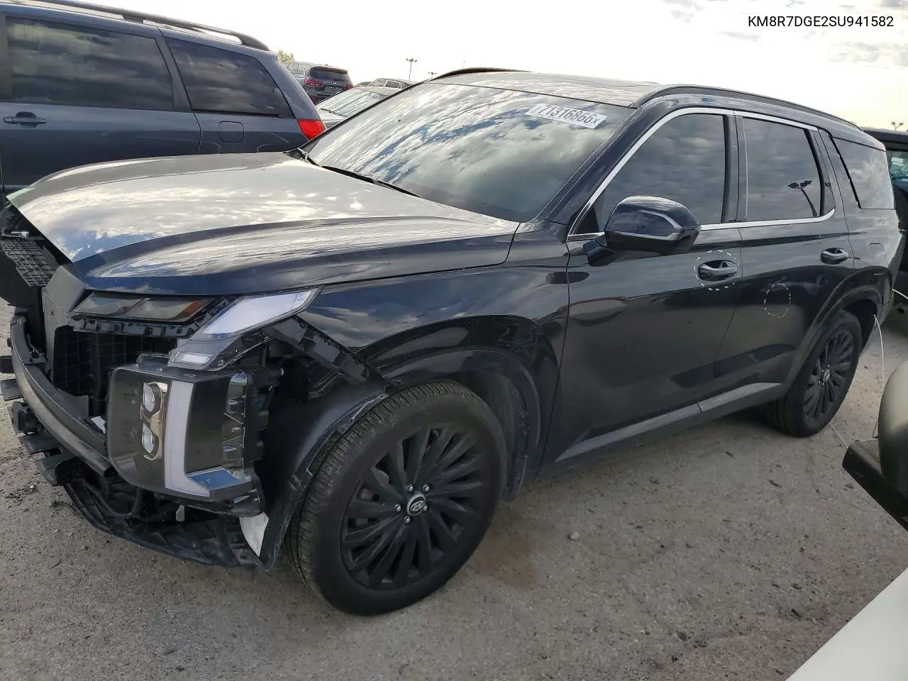 HYUNDAI PALISADE 2025, VIN KM8R7DGE2SU941582