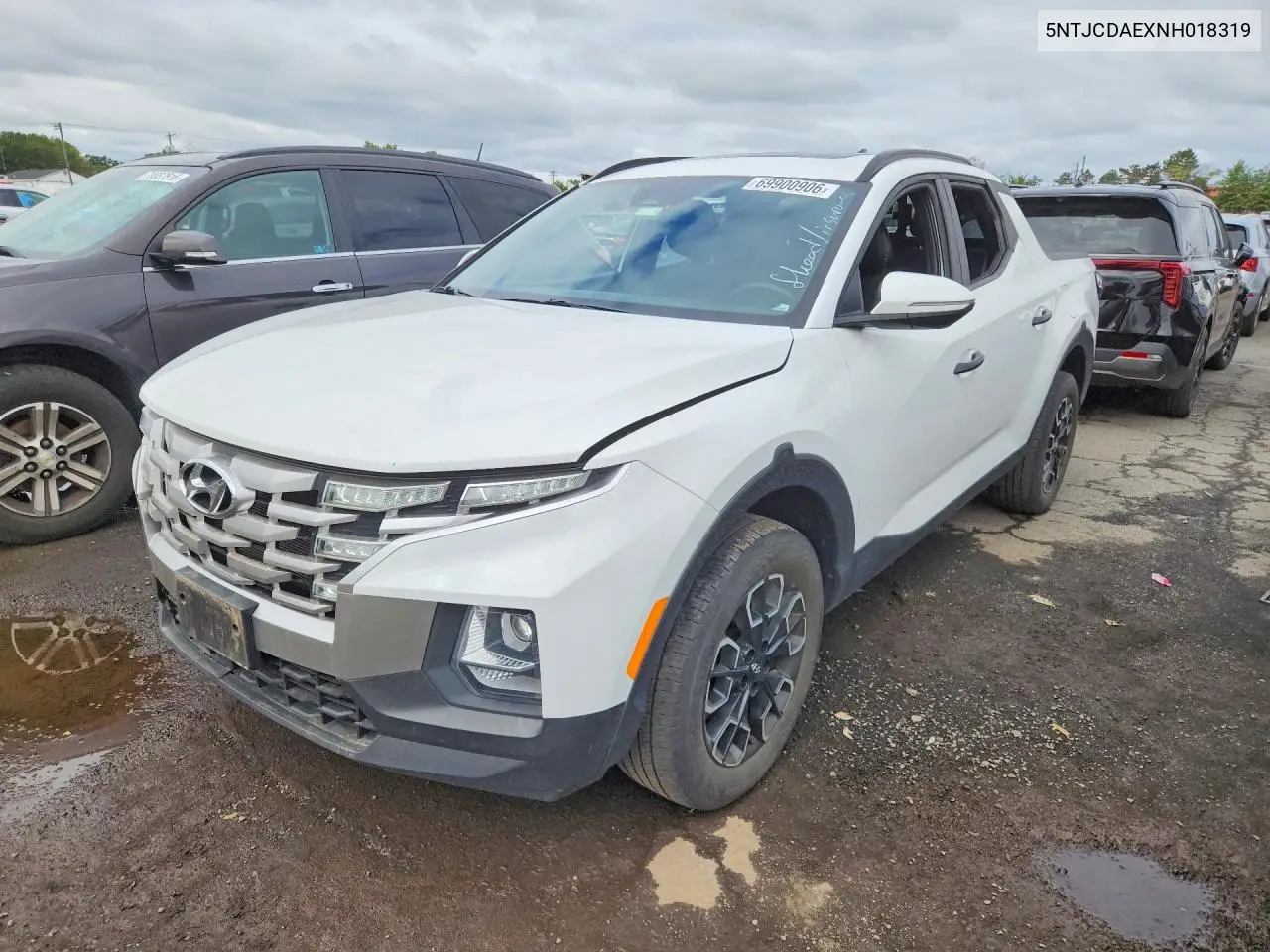 HYUNDAI SANTA CRUZ 2022, VIN 5NTJCDAEXNH018319