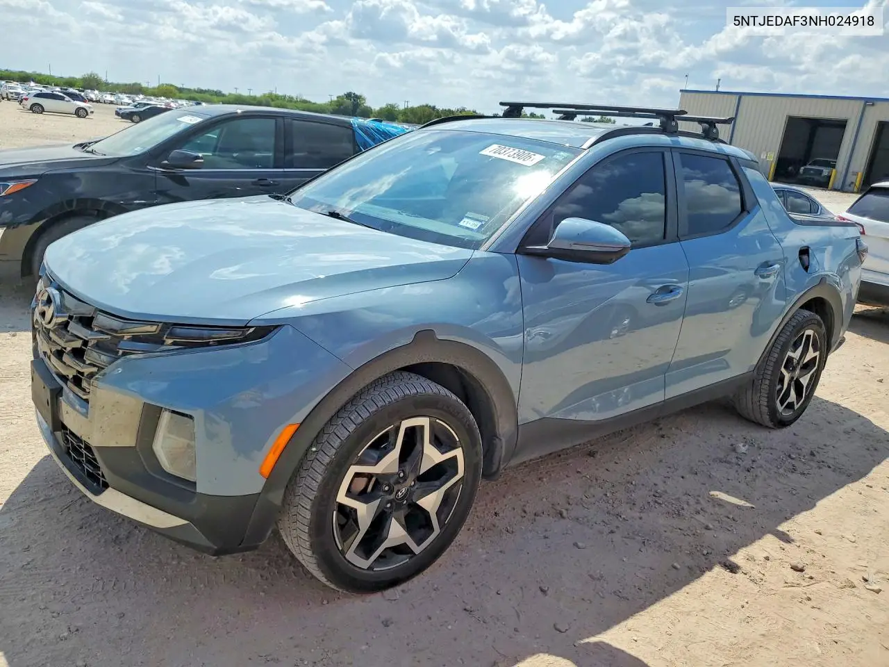 HYUNDAI SANTA CRUZ 2022, VIN 5NTJEDAF3NH024918