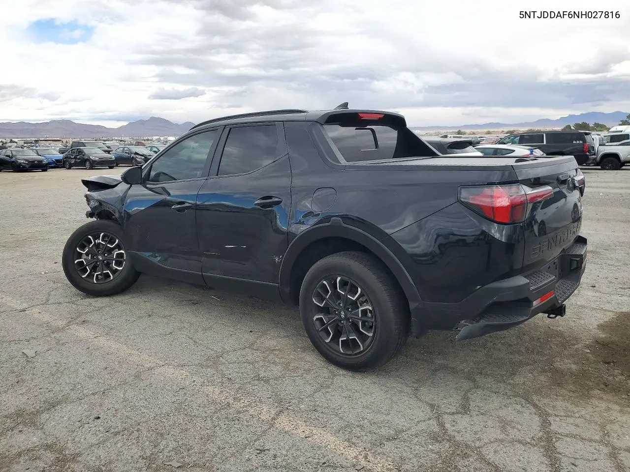 2022 HYUNDAI SANTA CRUZ VIN 5NTJDDAF6NH027816 — фото 2