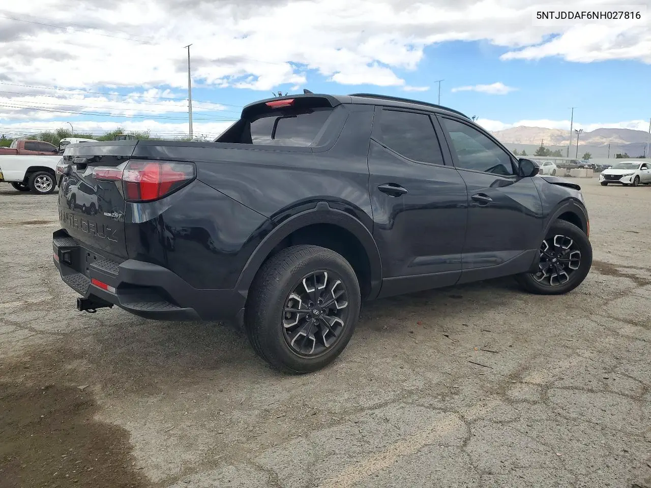 2022 HYUNDAI SANTA CRUZ VIN 5NTJDDAF6NH027816 — фото 3