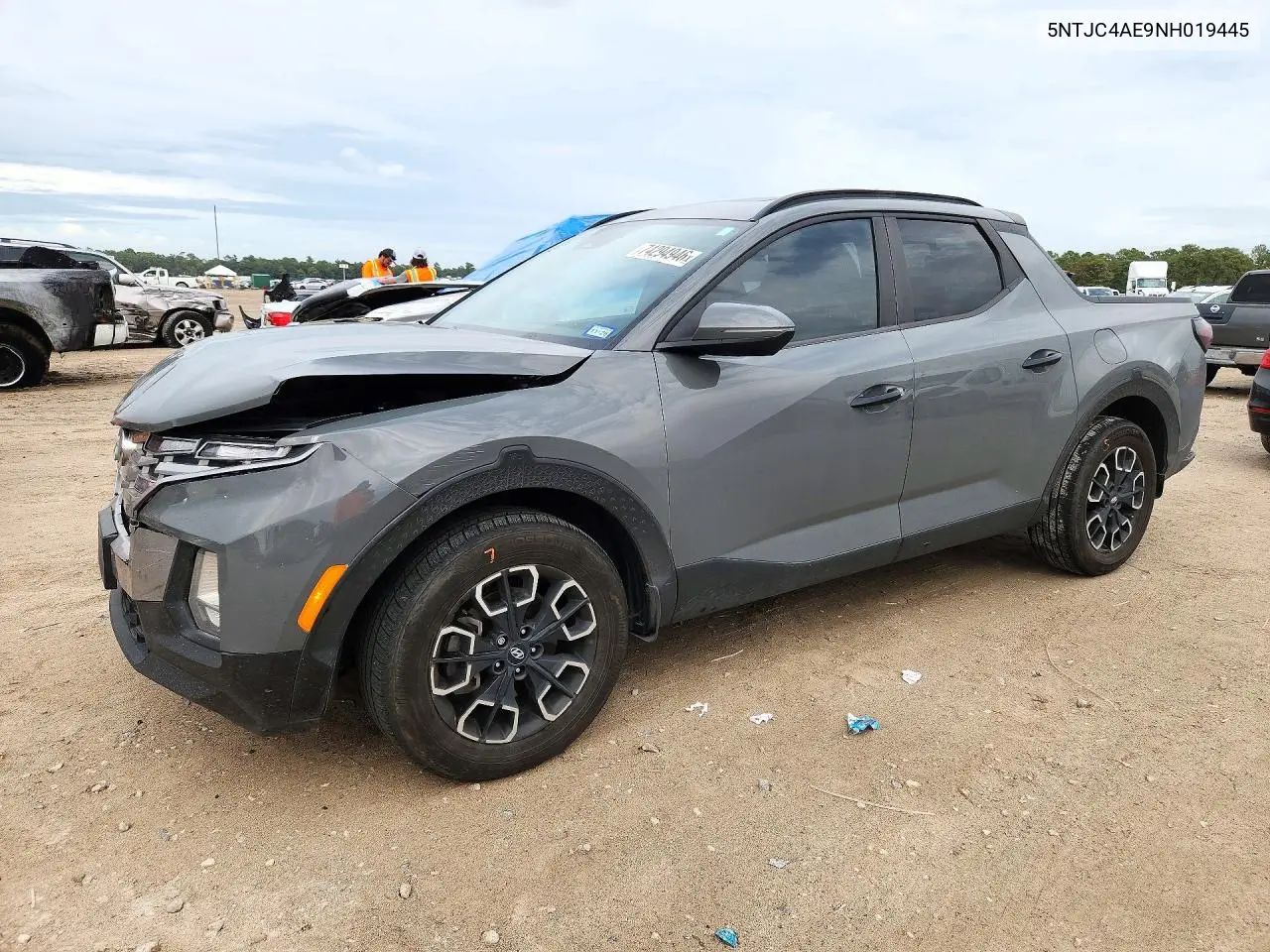 HYUNDAI SANTA CRUZ 2022, VIN 5NTJC4AE9NH019445
