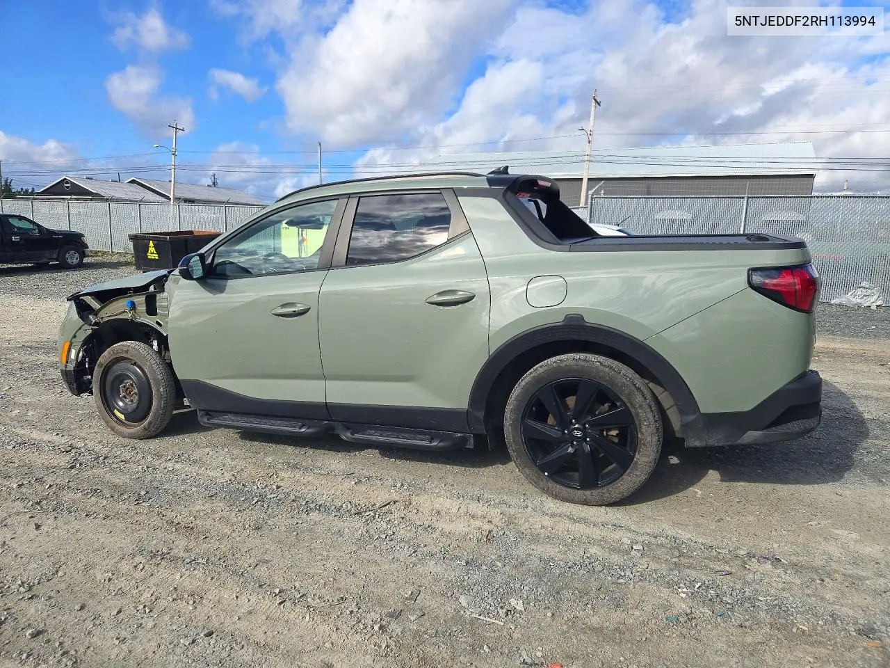 2024 HYUNDAI SANTA CRUZ VIN 5NTJEDDF2RH113994 — фото 2