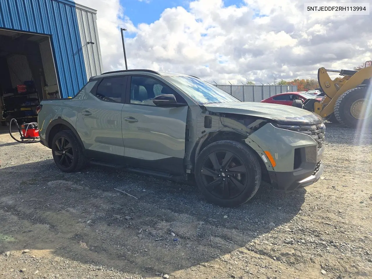 2024 HYUNDAI SANTA CRUZ VIN 5NTJEDDF2RH113994 — фото 4