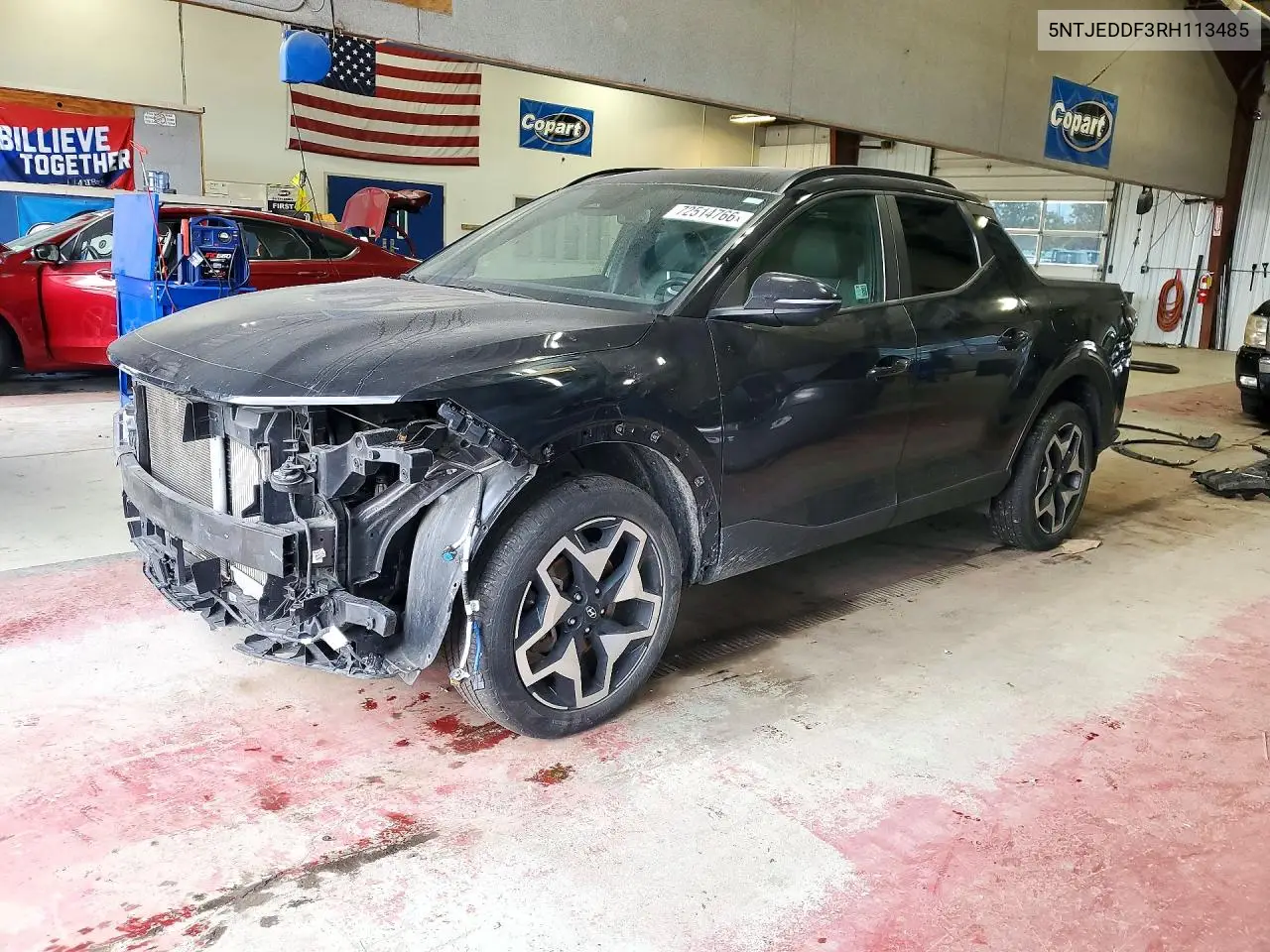 HYUNDAI SANTA CRUZ 2024, VIN 5NTJEDDF3RH113485