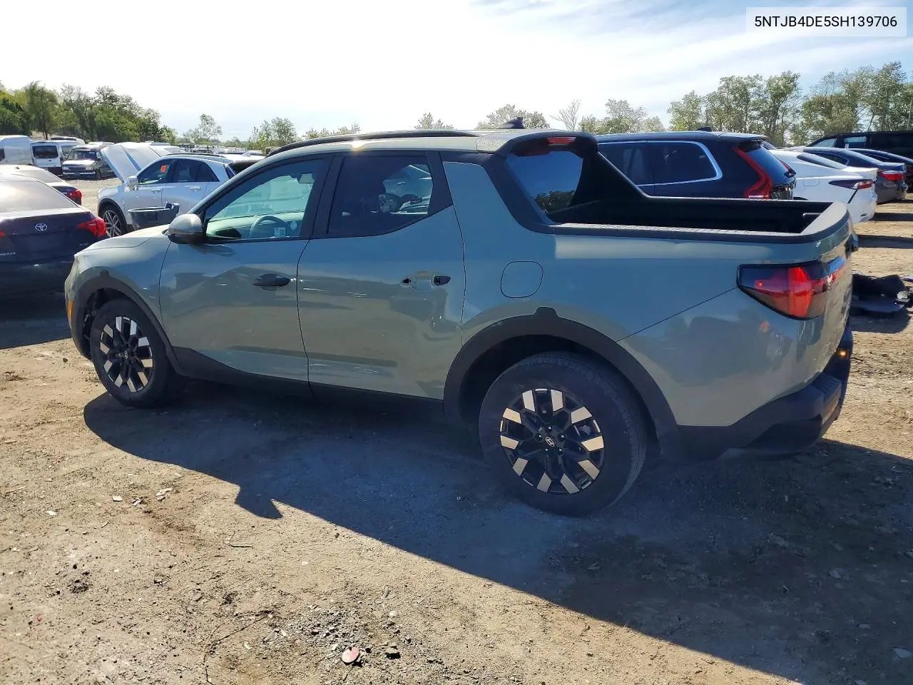 2025 HYUNDAI SANTA CRUZ VIN 5NTJB4DE5SH139706 — фото 2