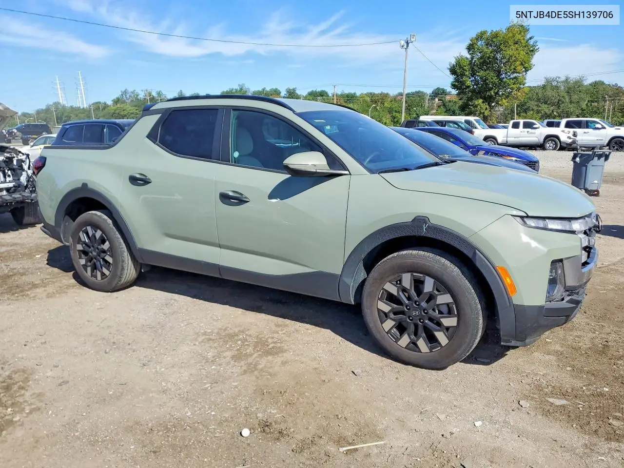 2025 HYUNDAI SANTA CRUZ VIN 5NTJB4DE5SH139706 — фото 4