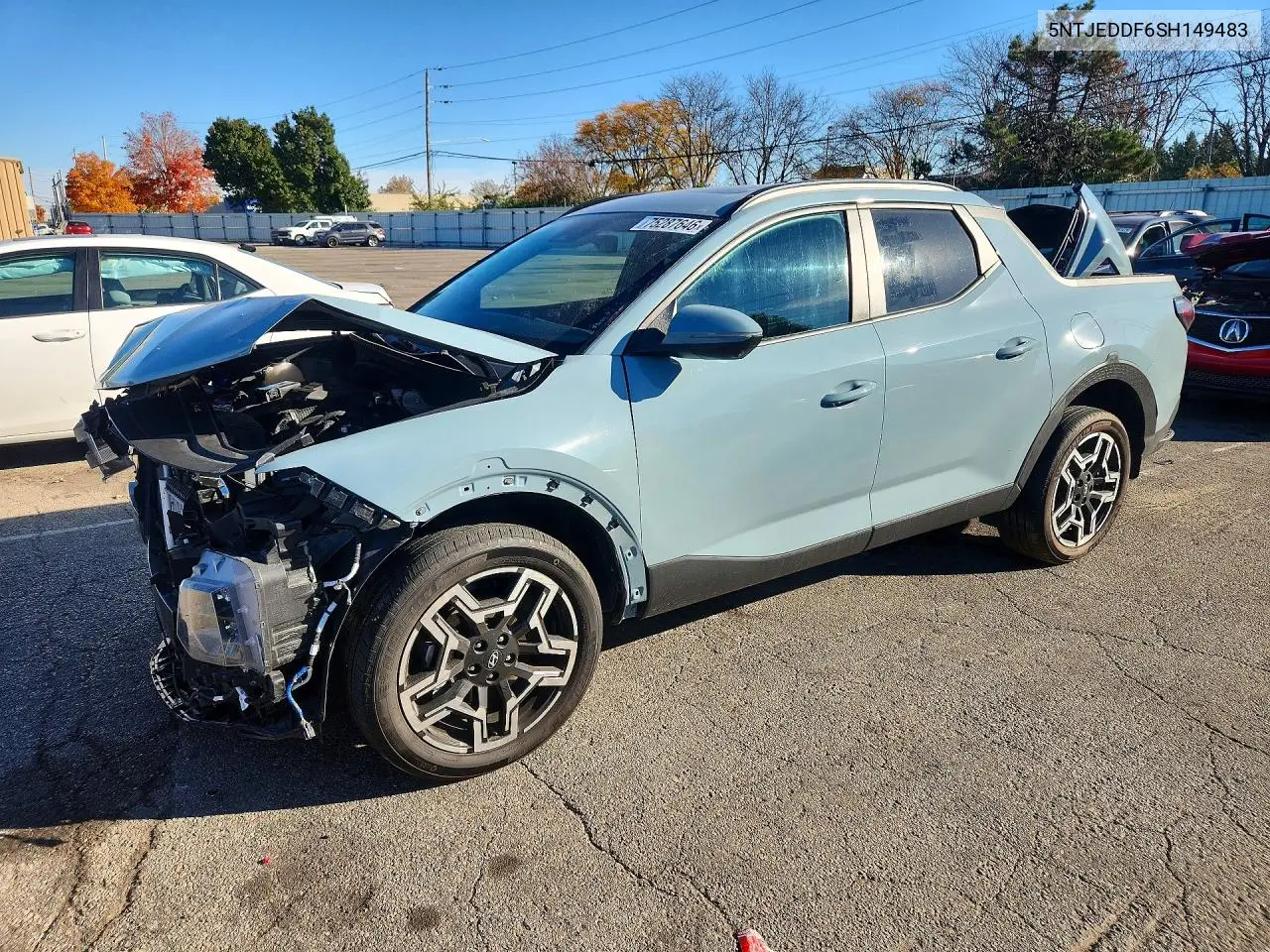 HYUNDAI SANTA CRUZ 2025, VIN 5NTJEDDF6SH149483
