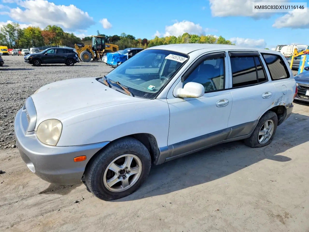 HYUNDAI SANTA FE 2001, VIN KM8SC83DX1U116146